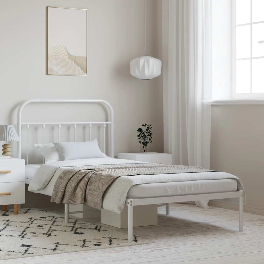 Bed Frame | | Powder-Coated Steel | Single | Storage | Bed Frame