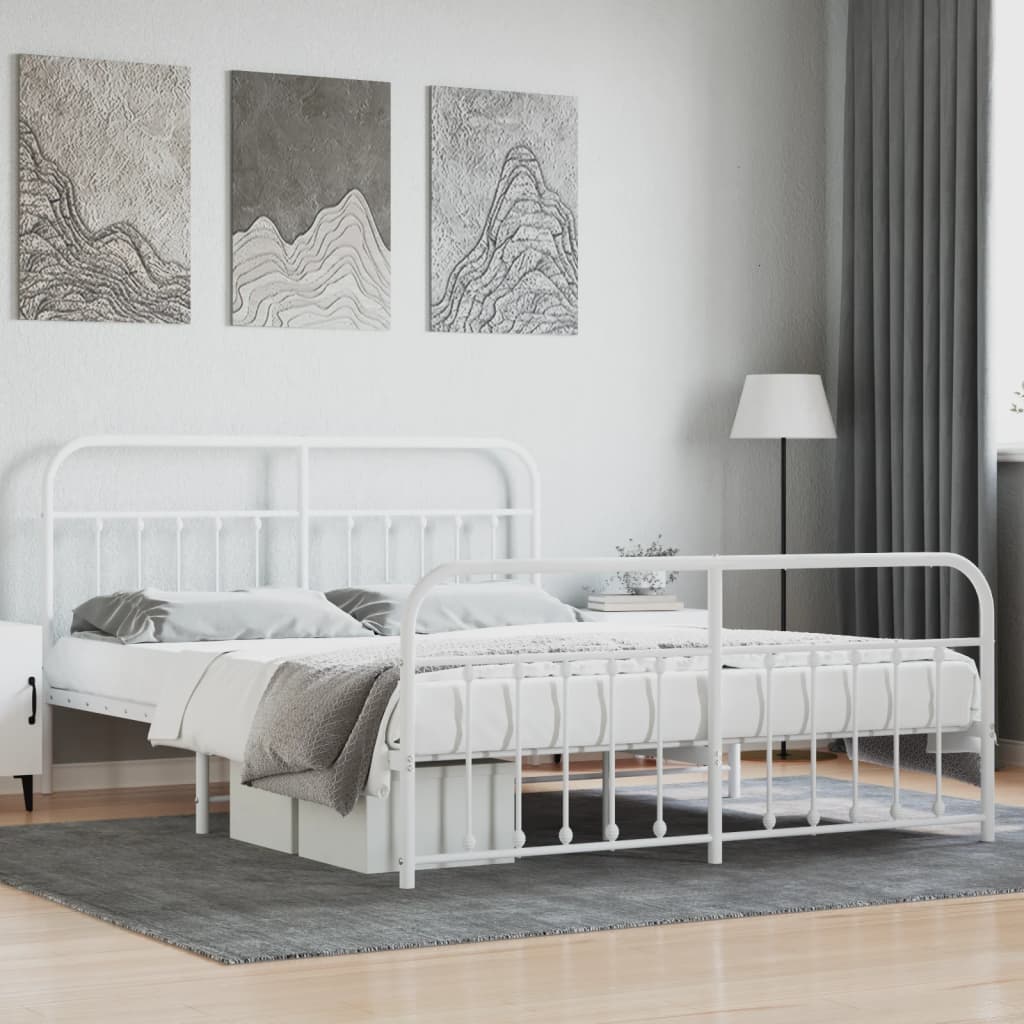 Bed Frame | | Powder-Coated Steel | Single | Storage | Bed Frame
