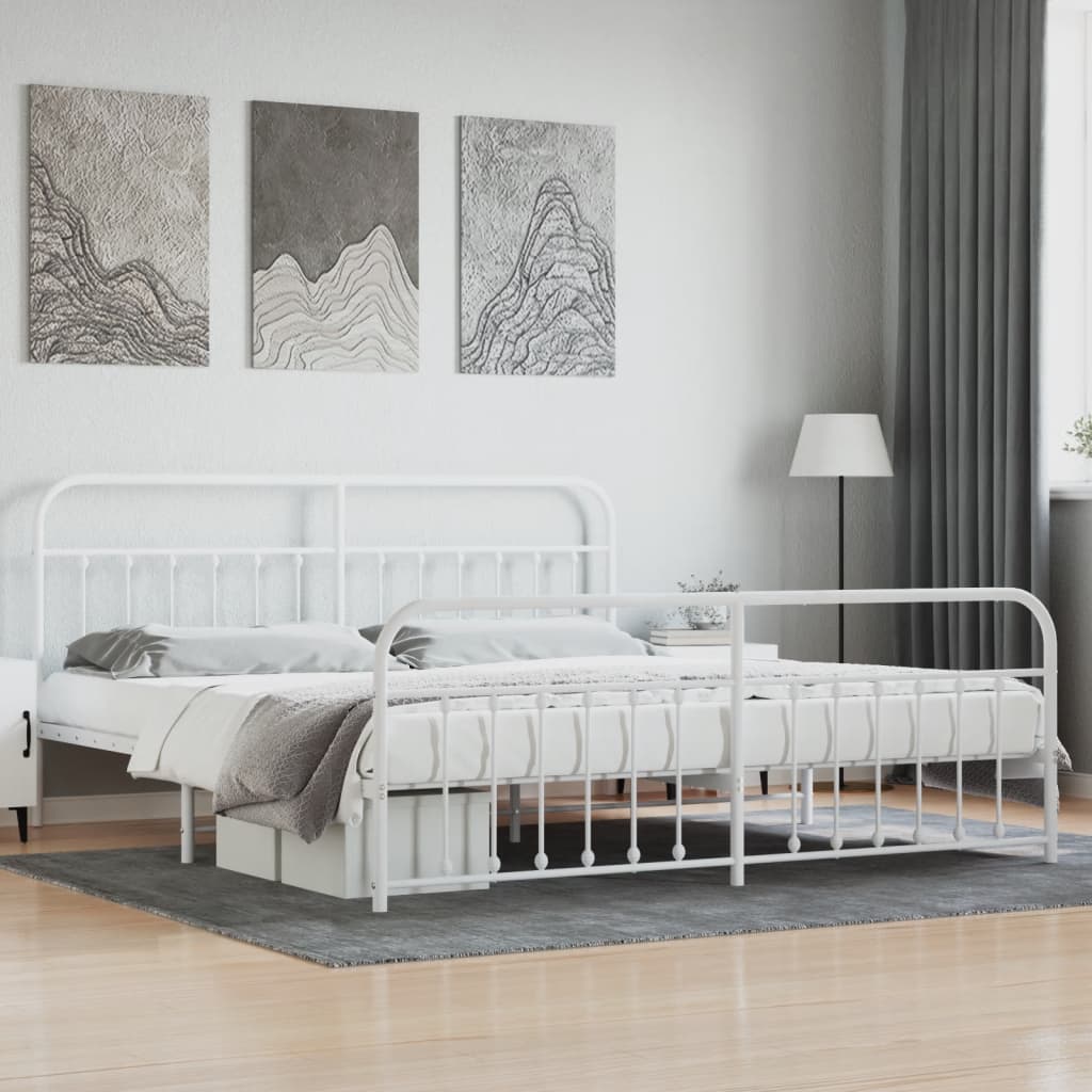 Bed Frame | | Powder-Coated Steel | Single | Storage | Bed Frame