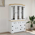 Highboard Corona 112X43X196 Cm Solid Wood Mexican Pine