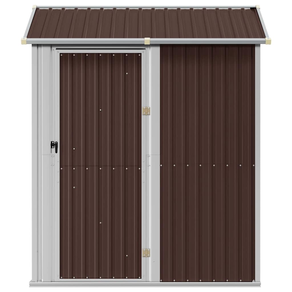 Garden Shed 192X152.5X237 Cm Galvanised Steel