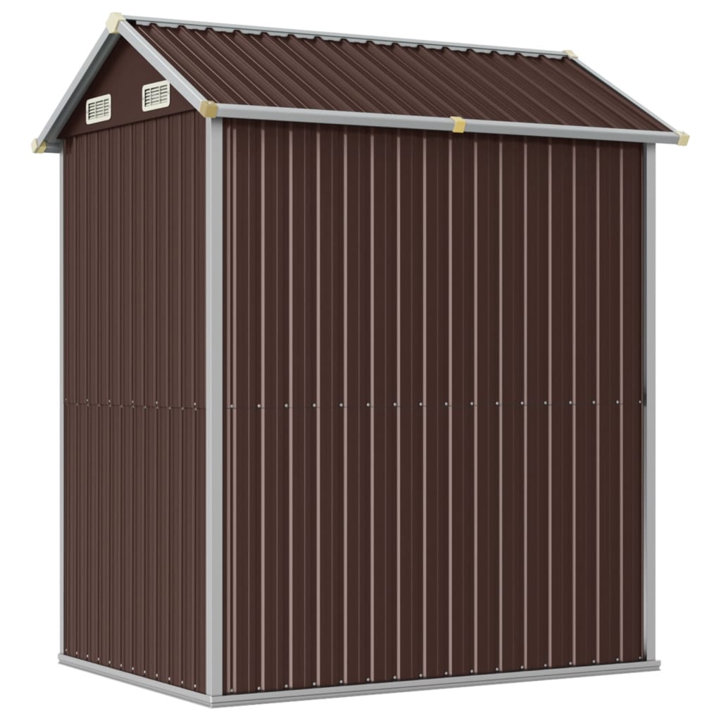 Garden Shed 192X152.5X237 Cm Galvanised Steel