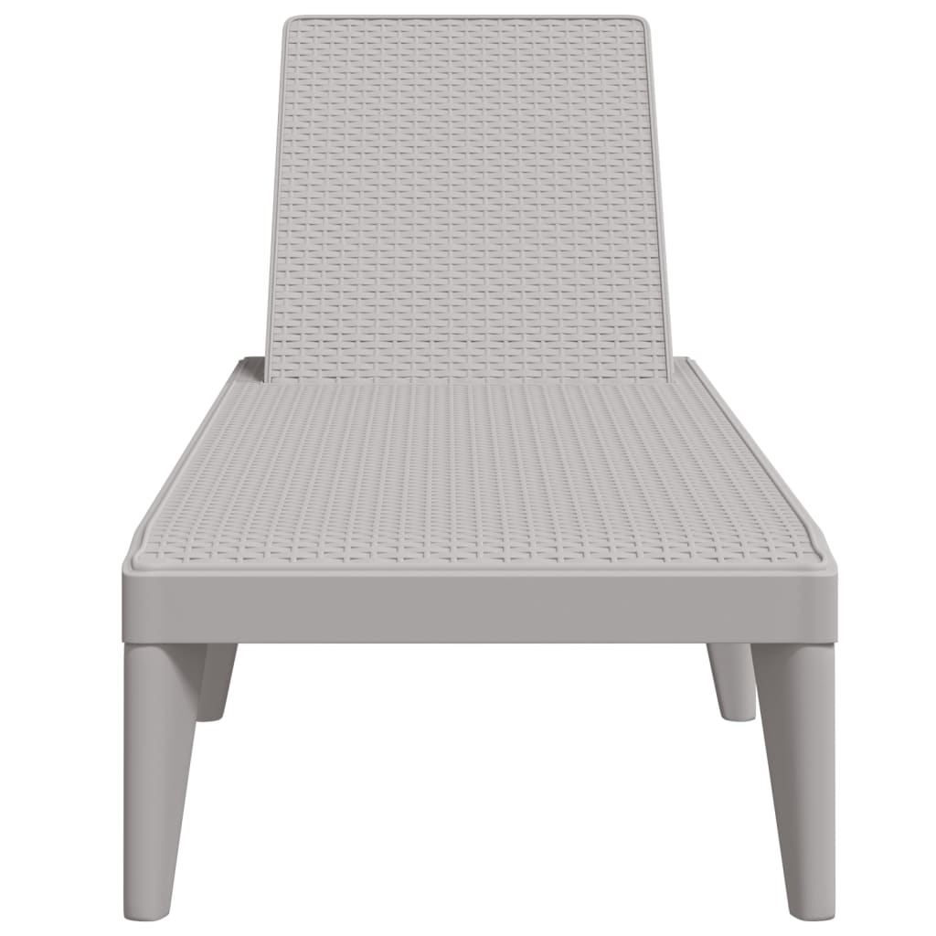 Sun Lounger 186X60X29 Cm Pp