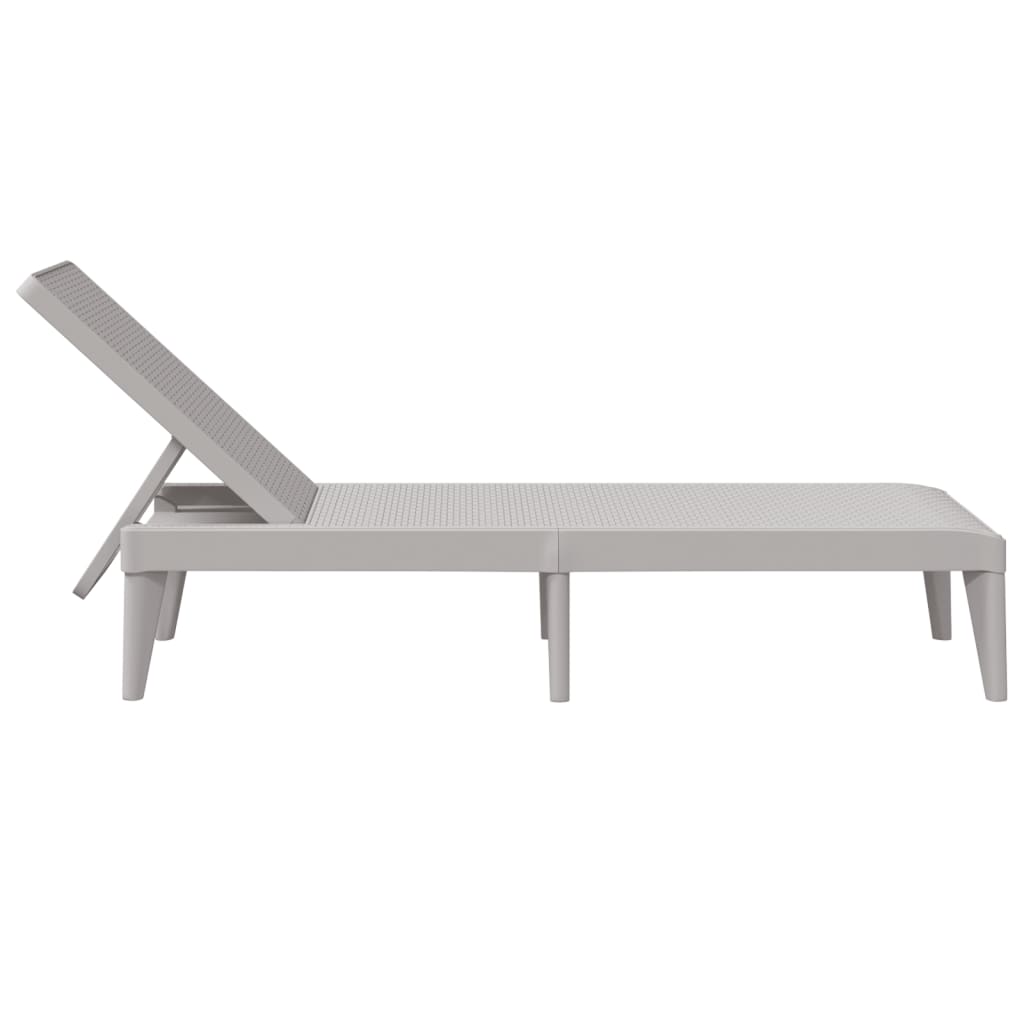 Sun Lounger 186X60X29 Cm Pp