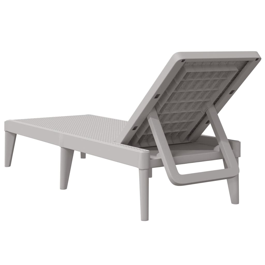 Sun Lounger 186X60X29 Cm Pp