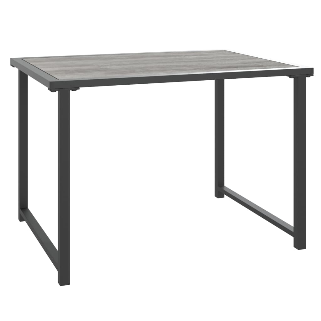 Garden Table Anthracite 55X40X37 Cm Steel