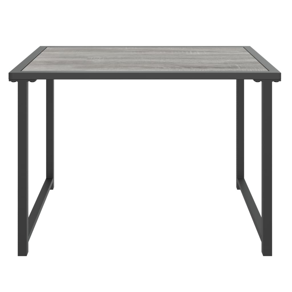 Garden Table Anthracite 55X40X37 Cm Steel
