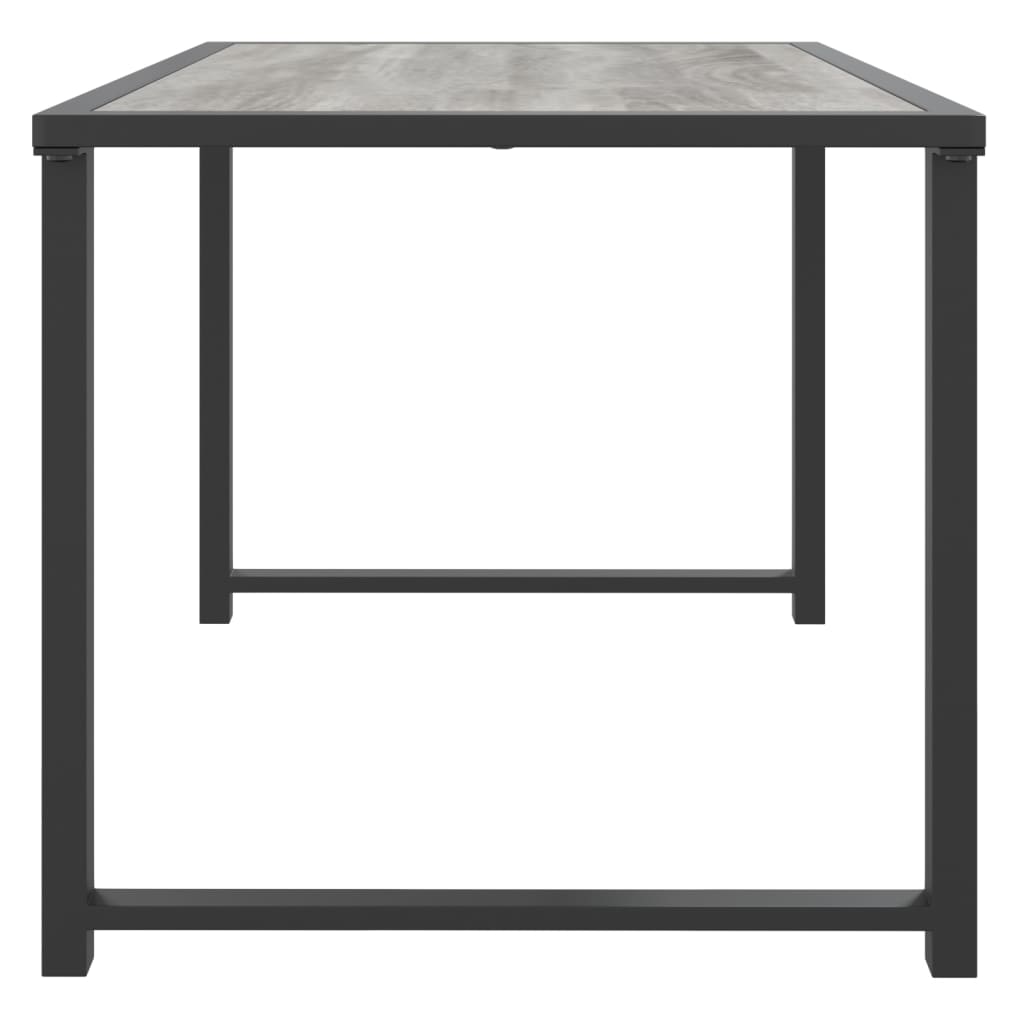 Garden Table Anthracite 55X40X37 Cm Steel