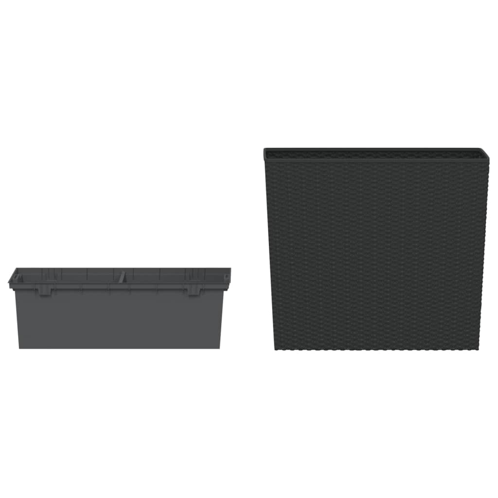 Planter With Removable Inner 12 / 44 L Pp Rattan