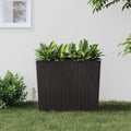 Planter With Removable Inner 12 / 44 L Pp Rattan