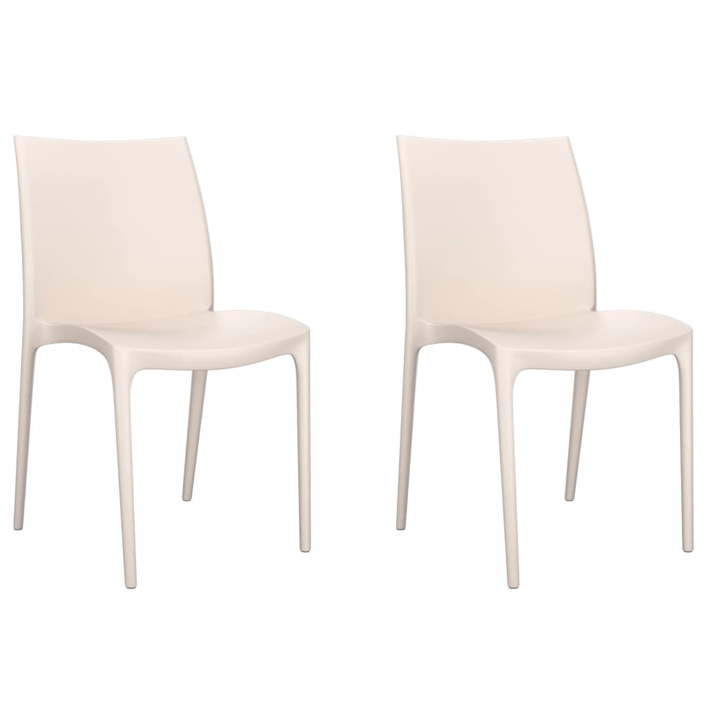 Garden Chairs 2 Pcs 50X46X80 Cm Polypropylene