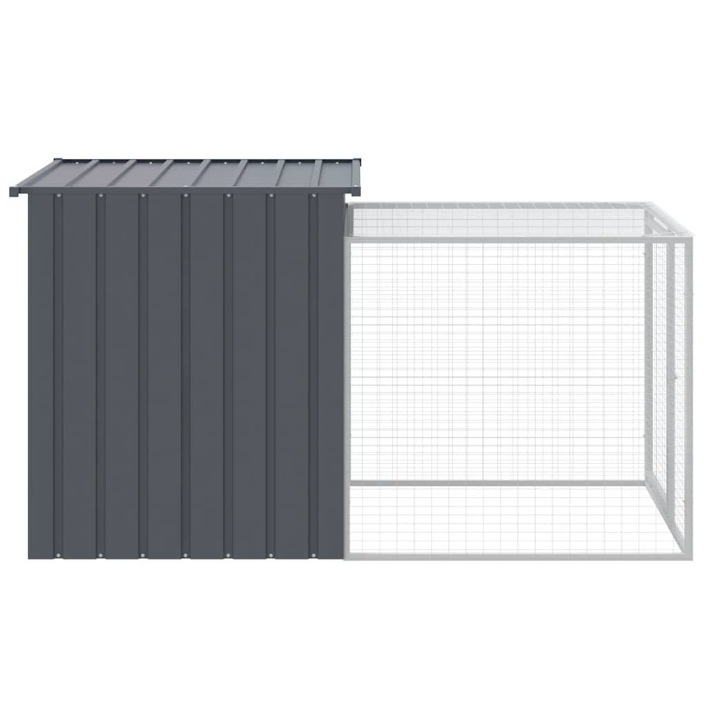 Small Animal Habitats & Cages Large Chicken Coop Cage Run Galvanised Steel Hen H