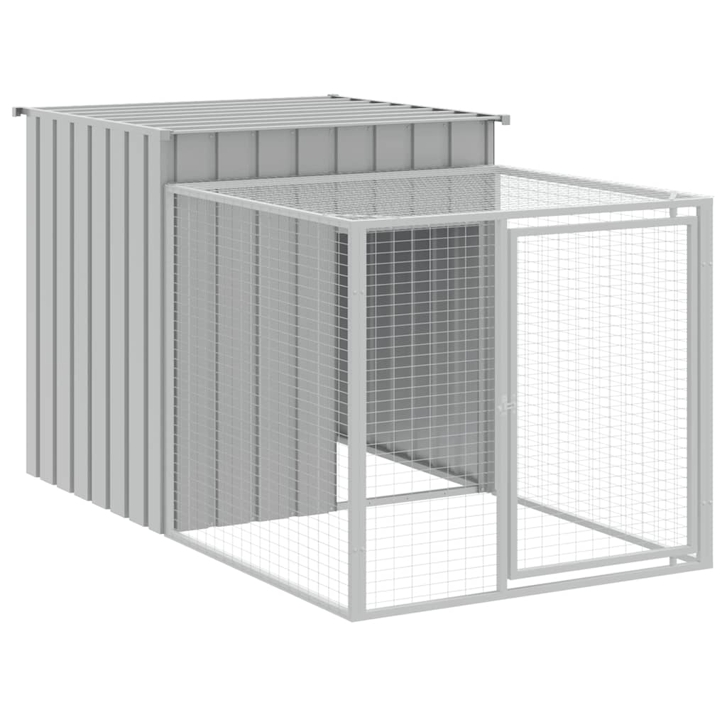 Small Animal Habitats & Cages Large Chicken Coop Cage Run Galvanised Steel Hen H