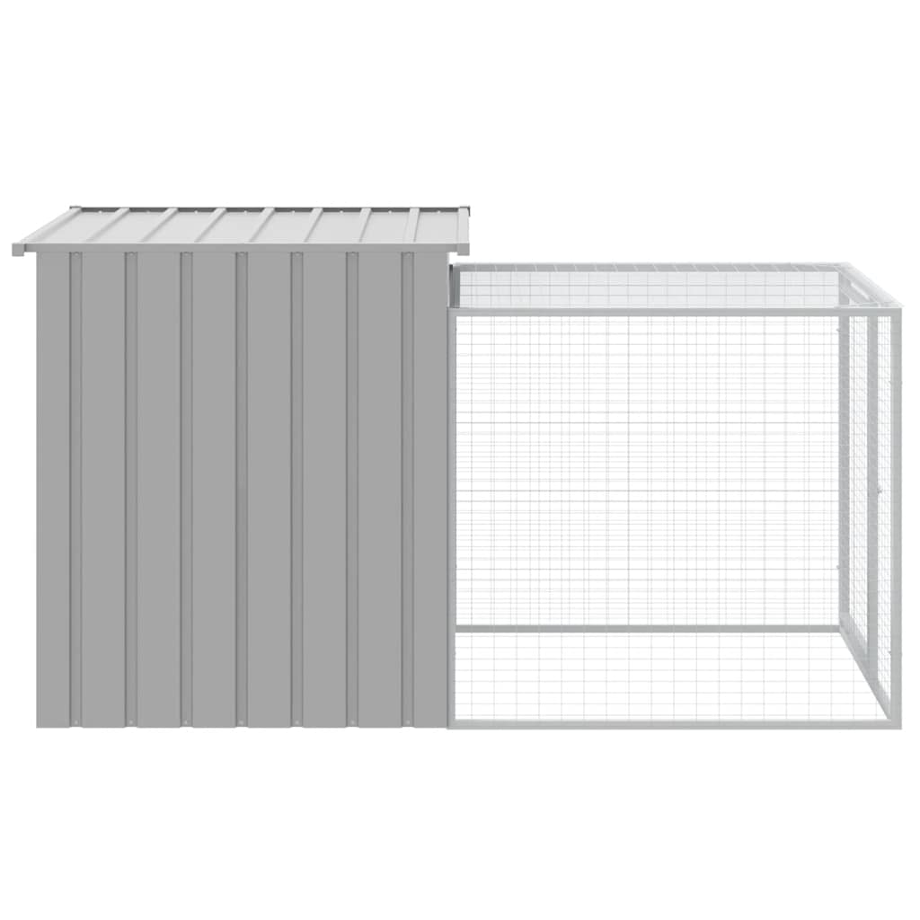 Small Animal Habitats & Cages Large Chicken Coop Cage Run Galvanised Steel Hen H