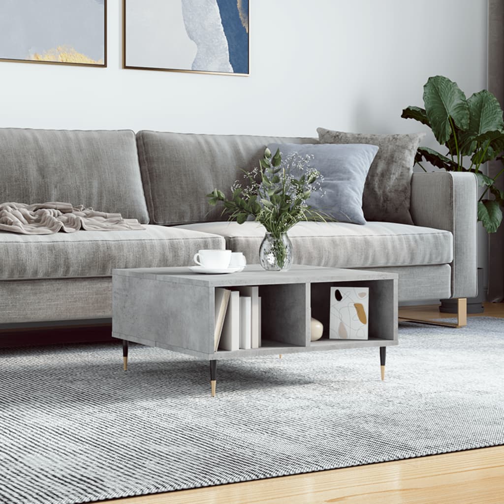 Coffee Table 60X60X30 Cm Engineered Wood
