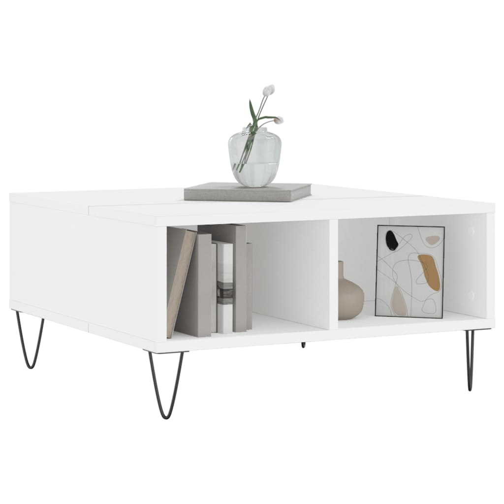 Coffee Table 60X60X30 Cm Engineered Wood