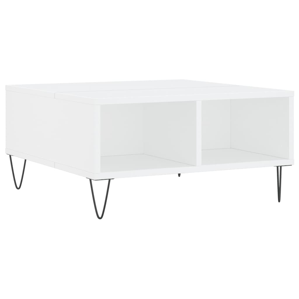 Coffee Table 60X60X30 Cm Engineered Wood