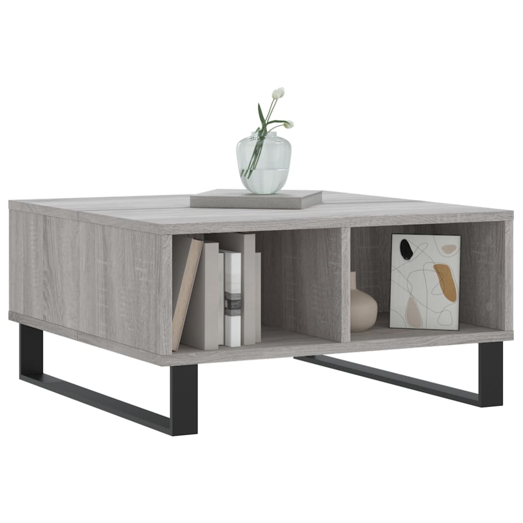 Coffee Table 60X60X30 Cm Engineered Wood