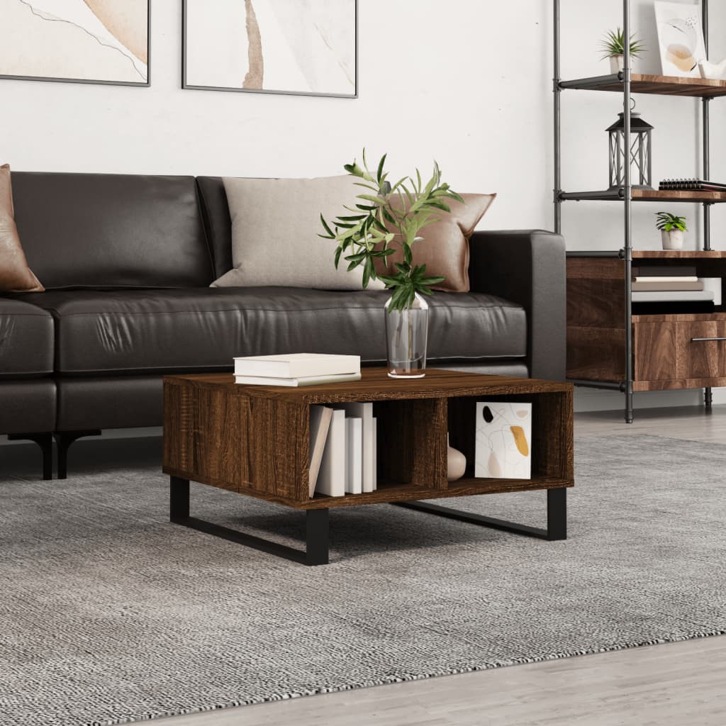 Coffee Table 60X60X30 Cm Engineered Wood