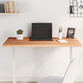 Table Top Rectangular Solid Wood Beech