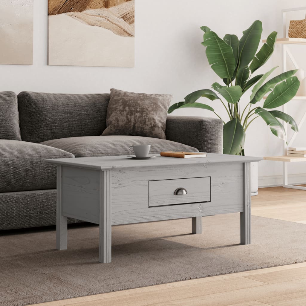 Coffee Table With Drawer Bodo 100 X 55 X 45.8 Cm