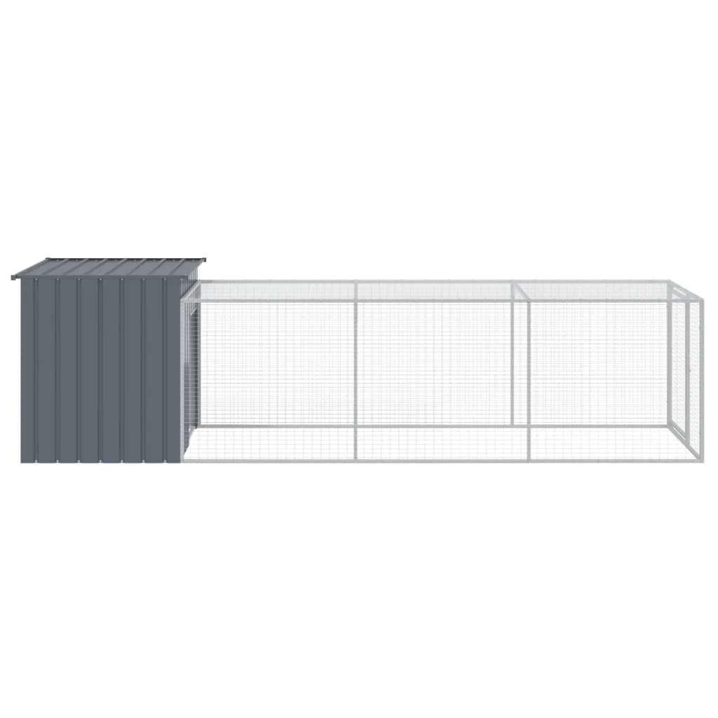 Small Animal Habitats & Cages Large Chicken Coop Cage Run Galvanised Steel Hen H