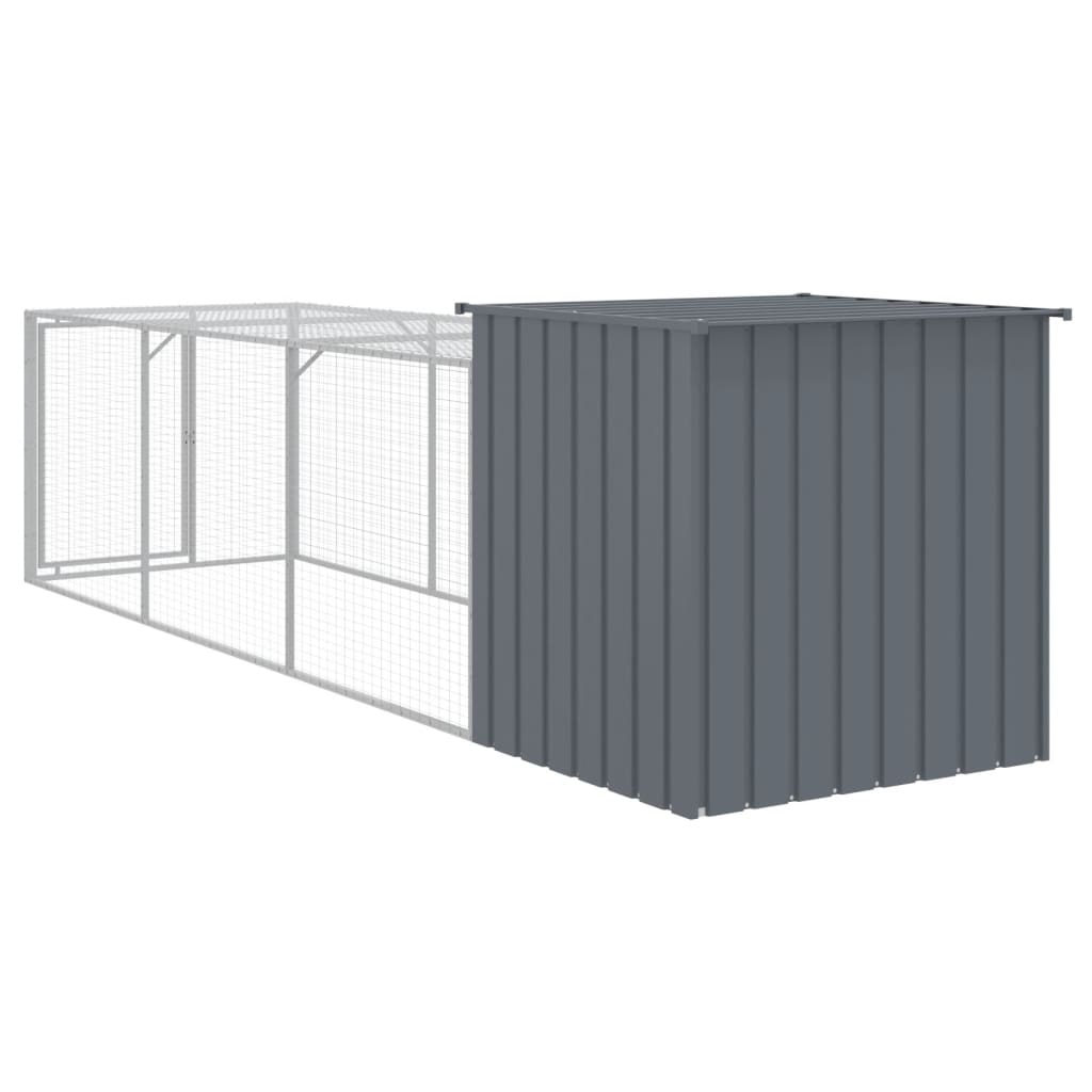 Small Animal Habitats & Cages Large Chicken Coop Cage Run Galvanised Steel Hen H