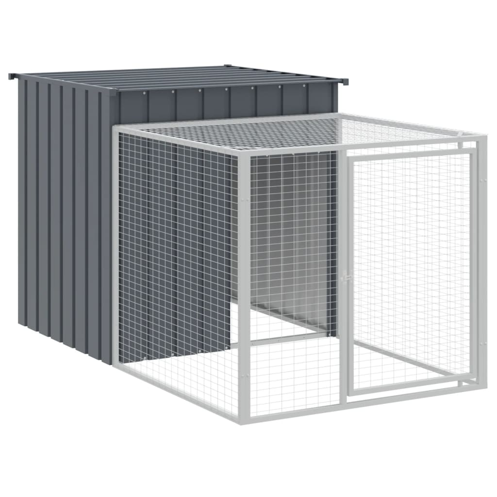 Small Animal Habitats & Cages Large Chicken Coop Cage Run Galvanised Steel Hen H