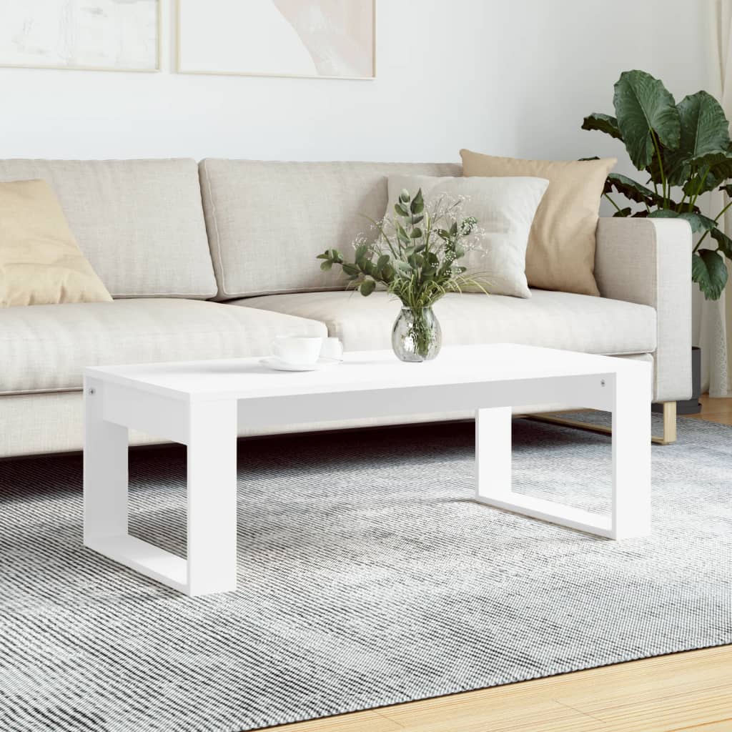 Coffee Table 102X50X35 Cm Engineered Wood