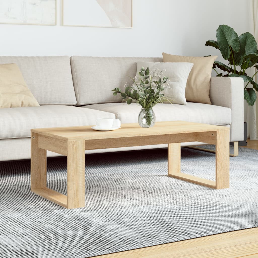 Coffee Table 102X50X35 Cm Engineered Wood