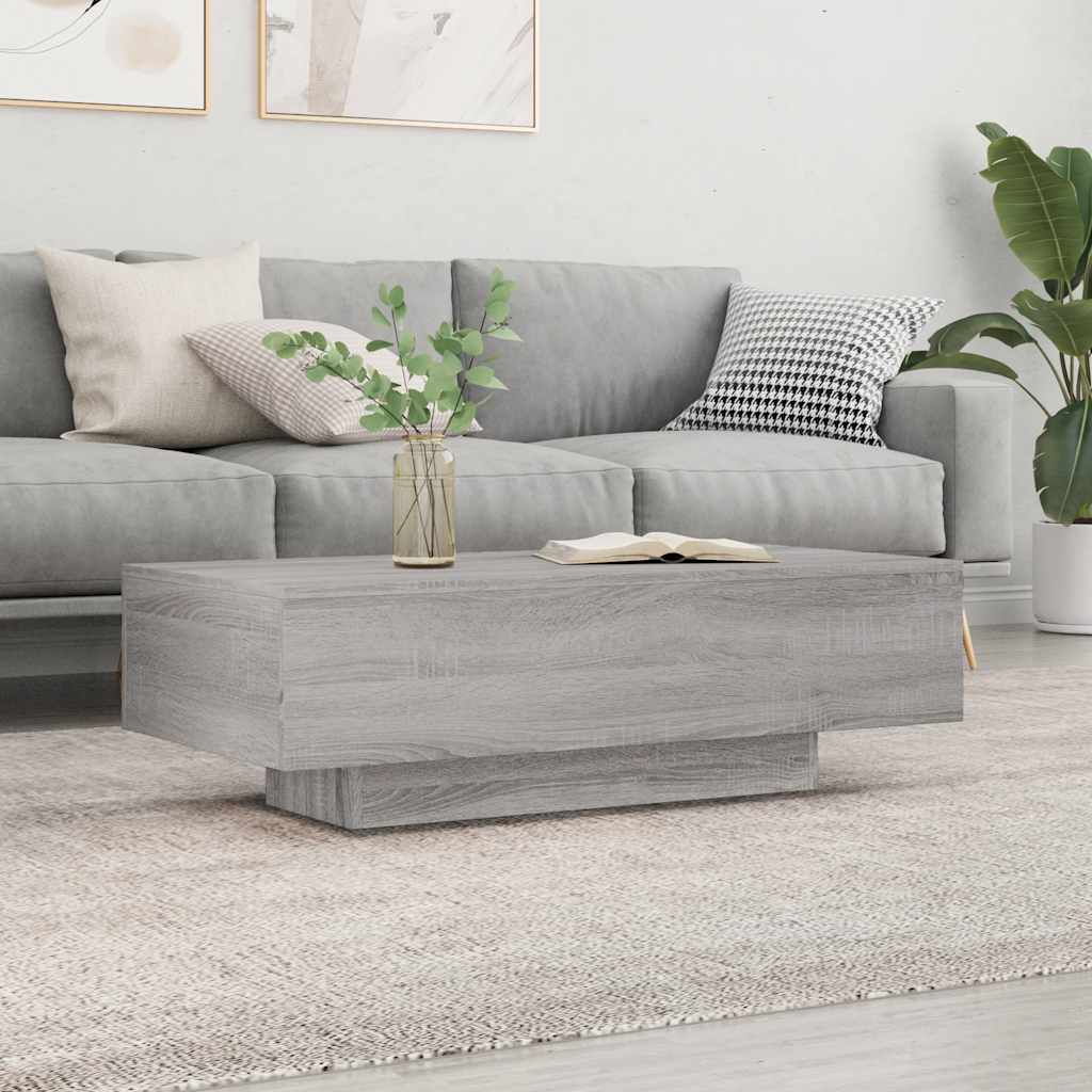 Coffee Table 100X49.5X31 Cm Engineered Wood