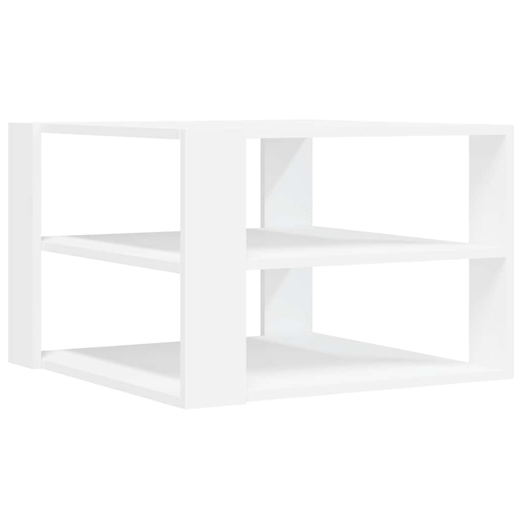 Coffee Table 58X58X40 Cm Engineered Wood Brown Oak Smoked Oak White Old Wood 58