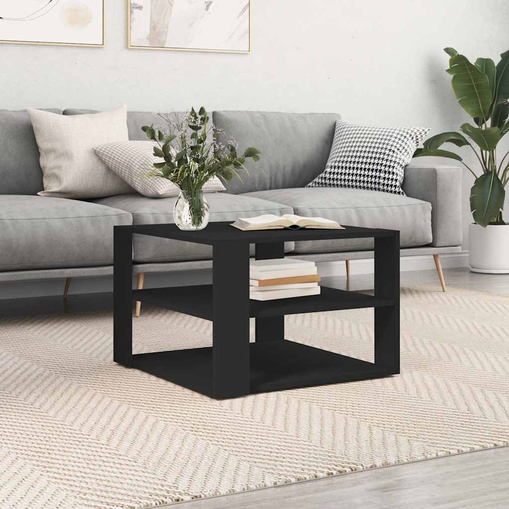 Coffee Table 58X58X40 Cm Engineered Wood
