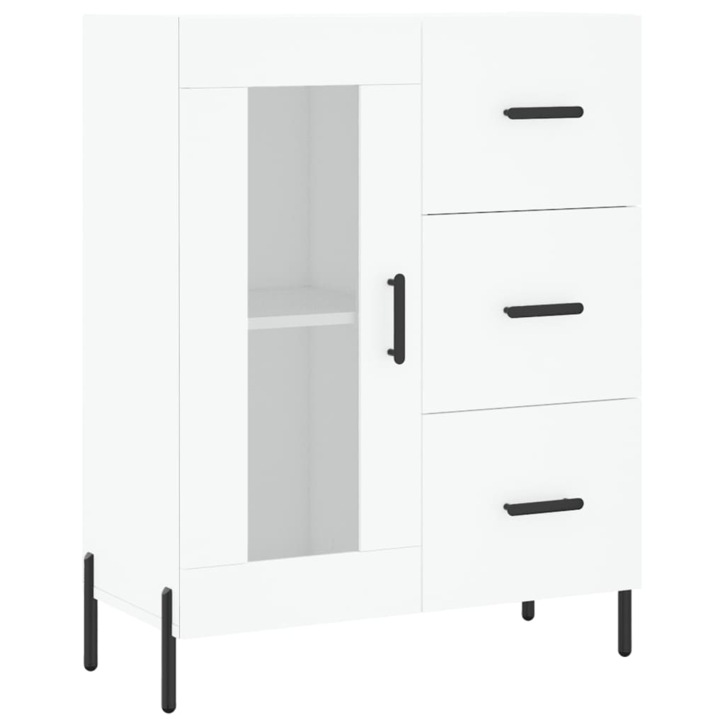 Highboard 69.5X34X180 Cm Engineered Wood