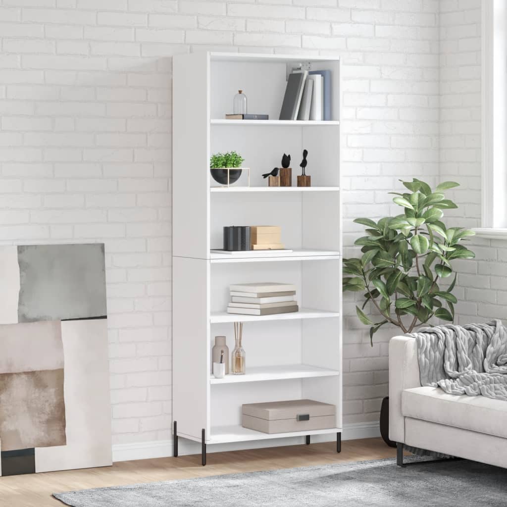 Highboard 69.5X34X180 Cm Engineered Wood