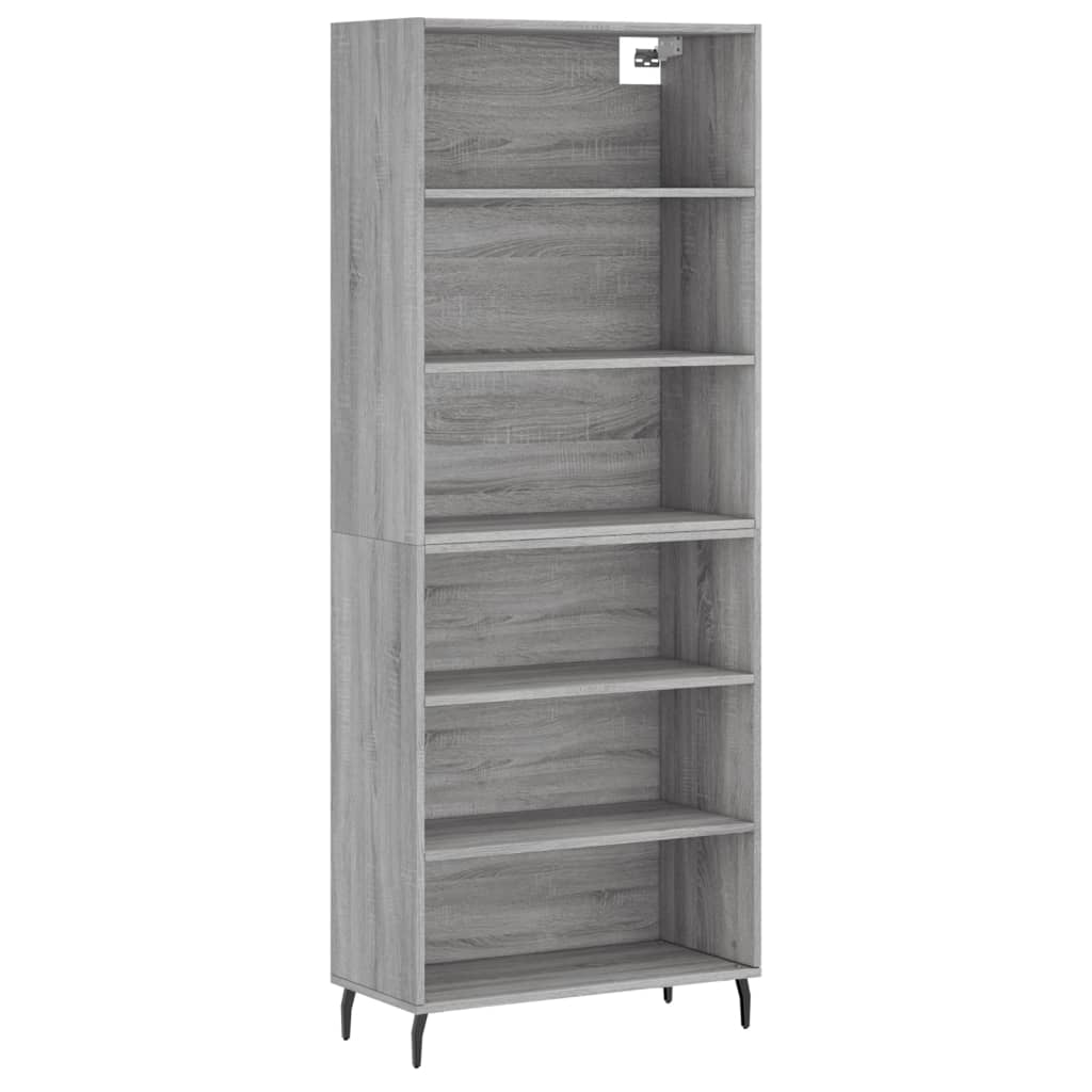 Highboard 69.5X32.5X180 Cm Engineered Wood