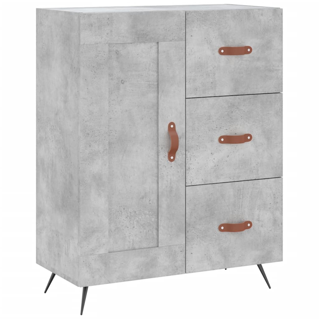 Highboard 69.5X34X180 Cm Engineered Wood
