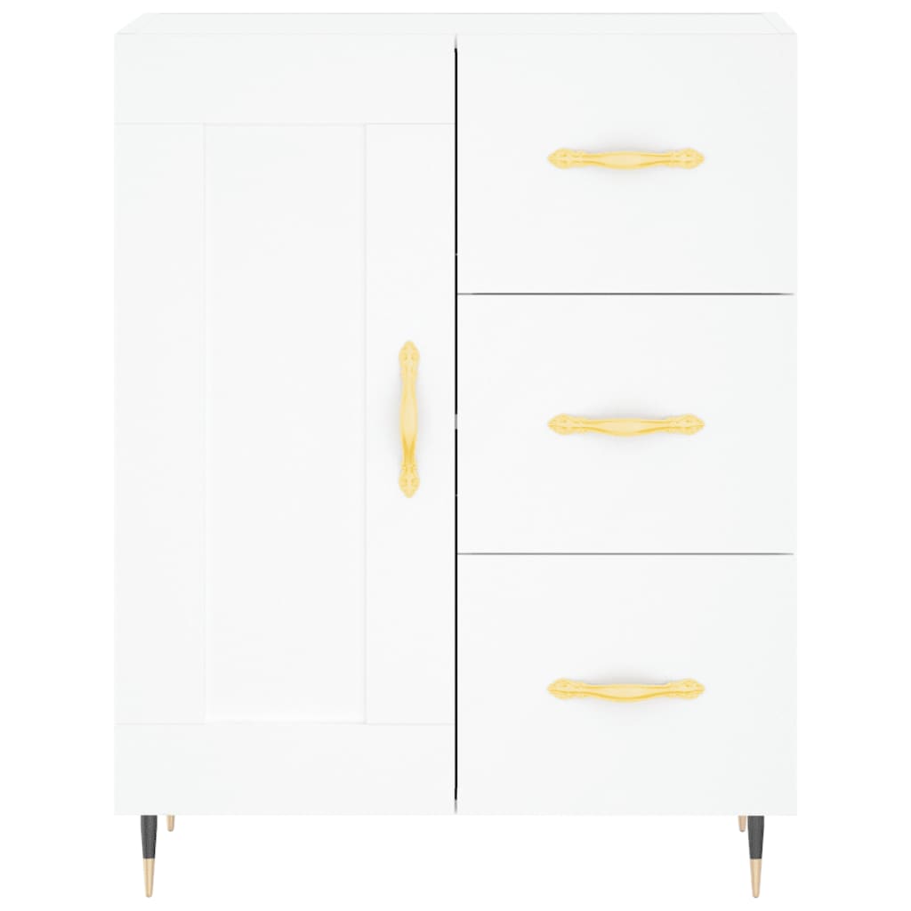 Highboard 69.5X34X180 Cm Engineered Wood