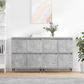 Sideboards 3 Pcs Engineered Wood