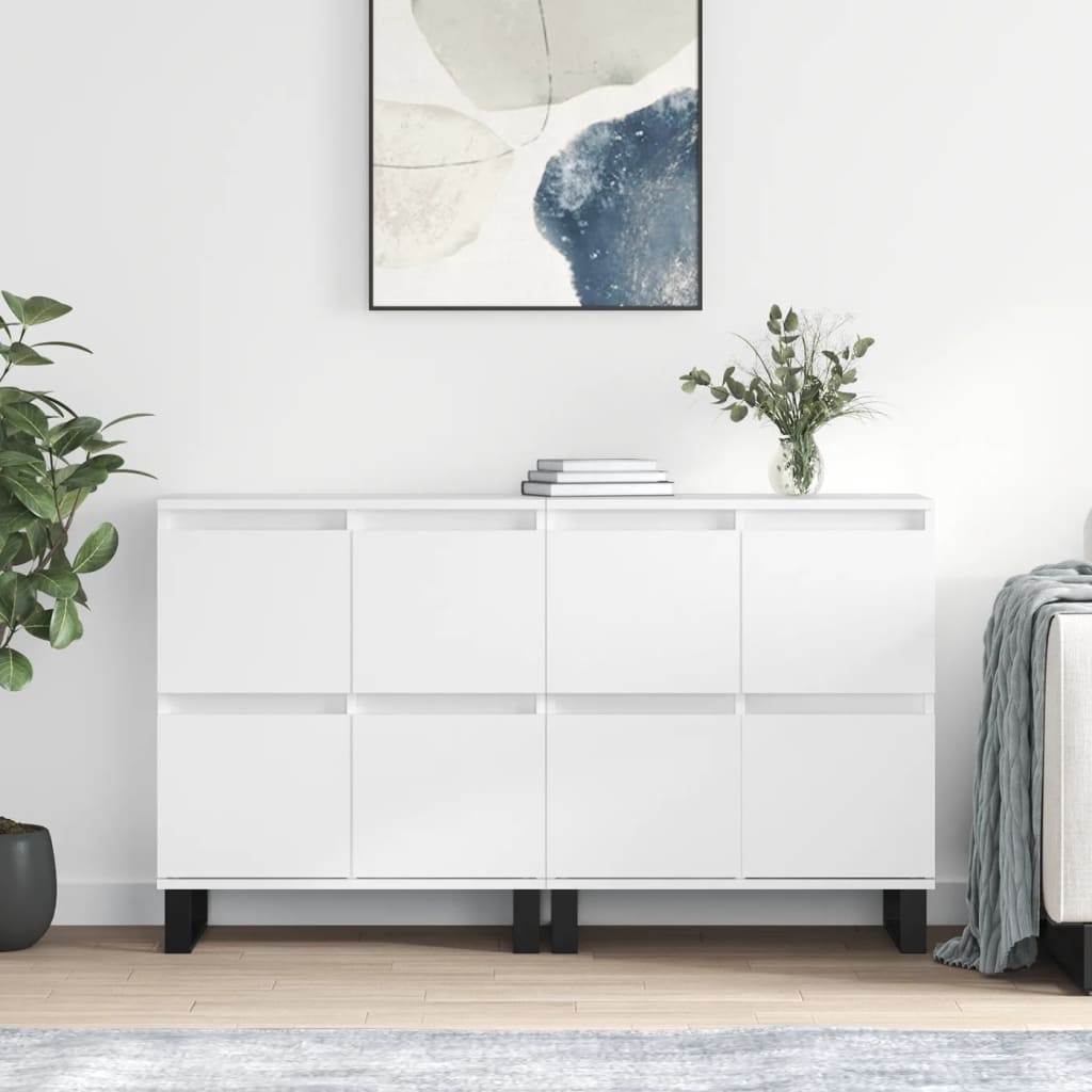 Sideboards 3 Pcs Engineered Wood