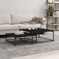 Nesting Coffee Tables 2 Pcs Engineered Wood
