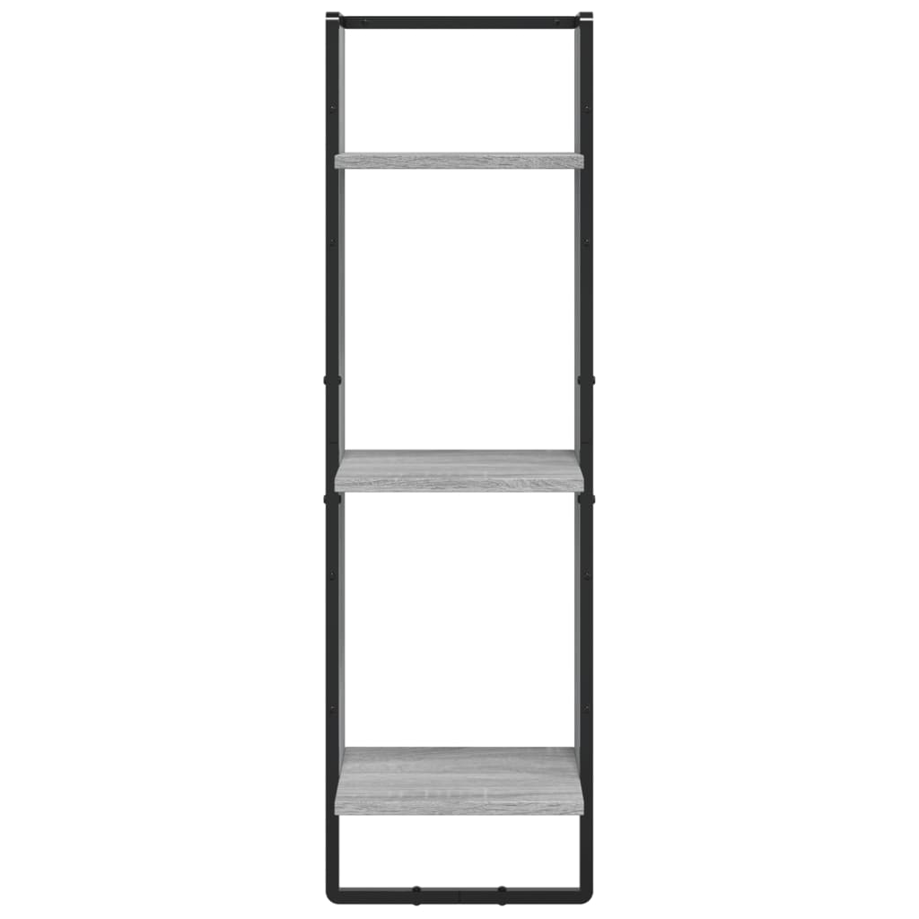 3-Tier Wall Shelf Engineered Wood