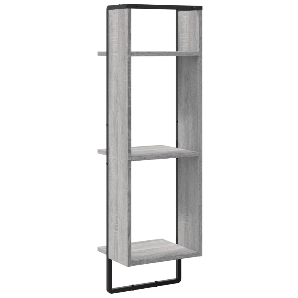 3-Tier Wall Shelf Engineered Wood