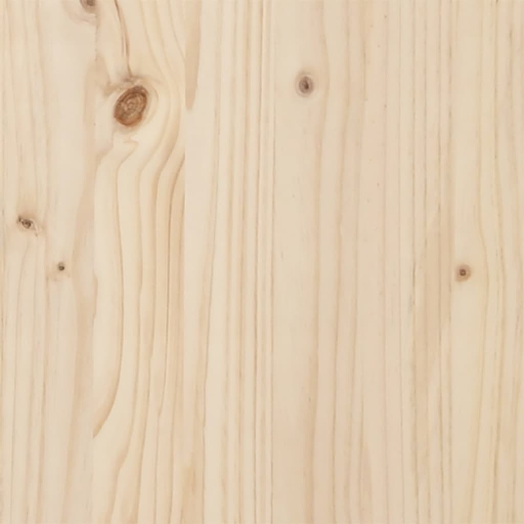 Garden Planters 2 Pcs Solid Wood Pine