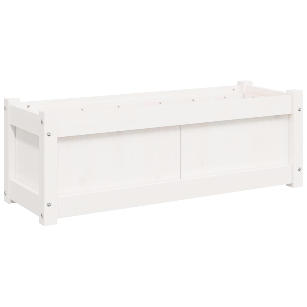 Garden Planters 2 Pcs Solid Wood Pine