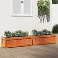 Garden Planters 2 Pcs Solid Wood Pine
