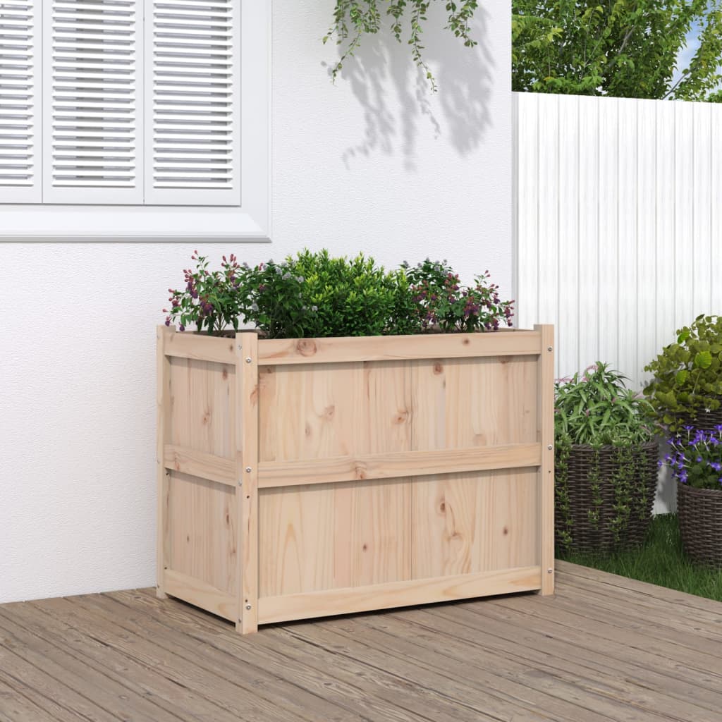 Garden Planter 90X50X70 Cm Solid Wood Douglas