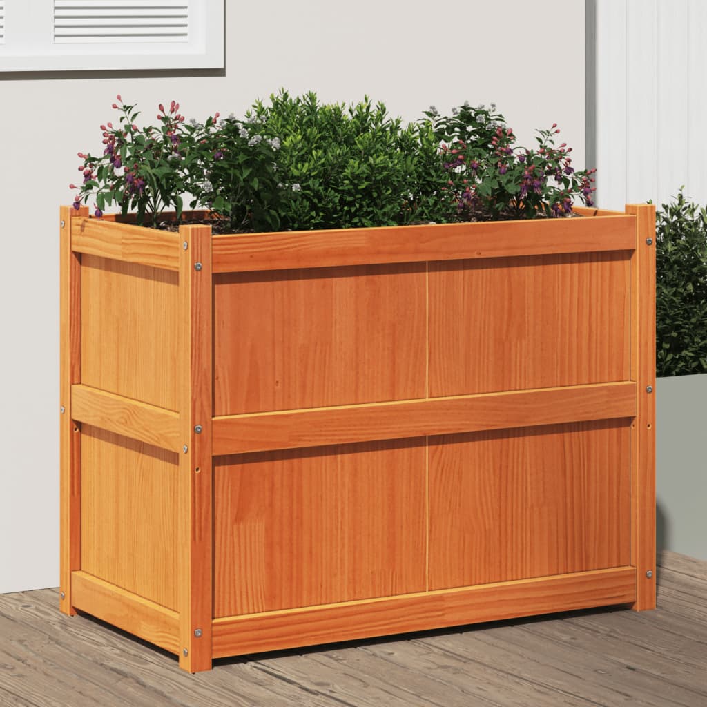 Garden Planter 90X50X70 Cm Solid Wood Douglas