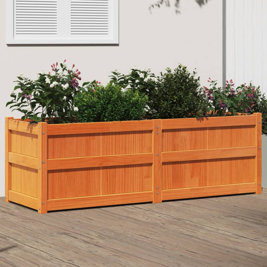 Garden Planter 150X50X50 Cm Solid Wood Pine