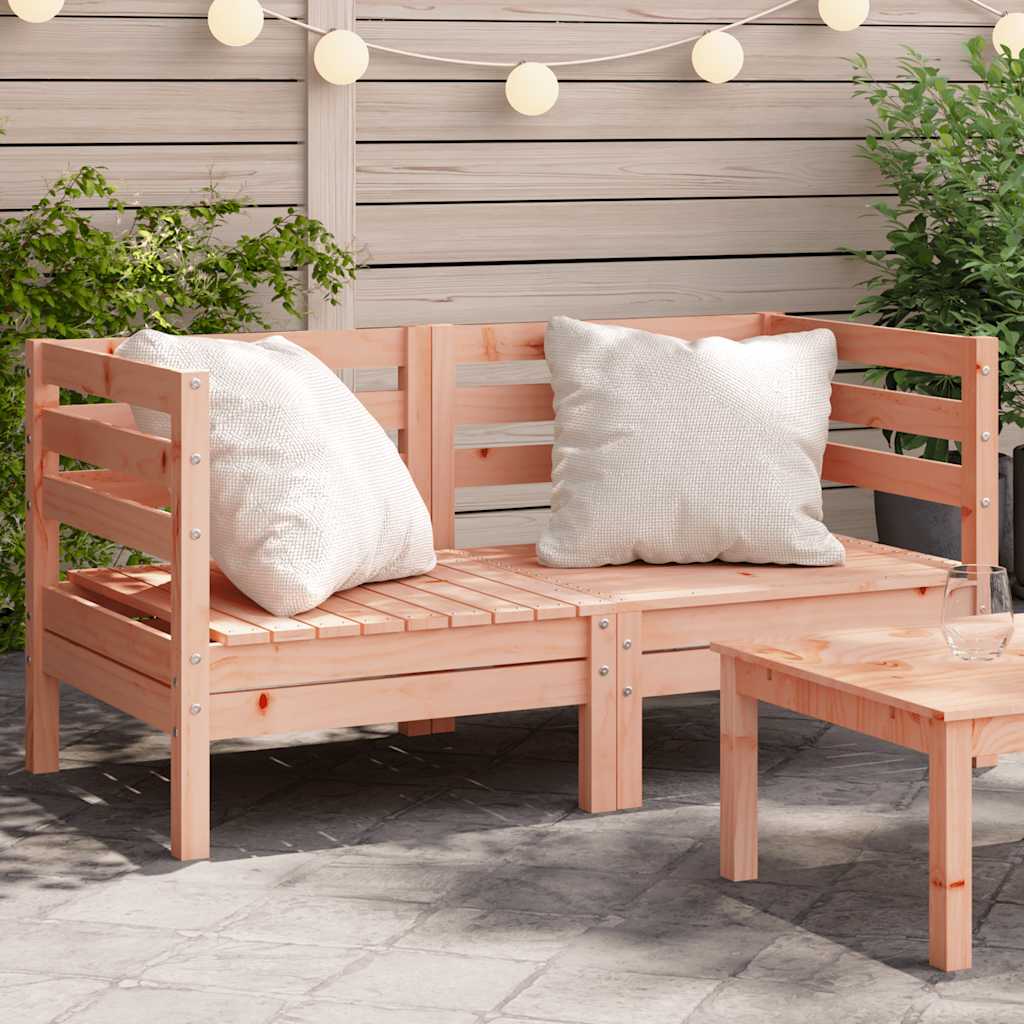 Garden Footstool Solid Wood Douglas